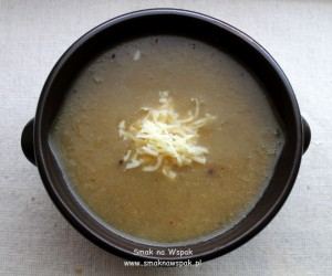 Wyciskacz łez, czyli cebulowa zupa krem