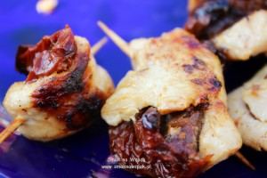Grillowany kurczak z suszonymi pomidorami